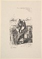 The Wheat Gatherer, Jean-François Millet  French, Woodcut on chine collé