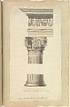 Corinthian Order from Tivoli, Alfred Henry Forrester [Alfred Crowquill]  British, Pen and ink, brush and wash