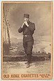 Gleason, Pitcher, Philadelphia, from the series Old Judge Cigarettes, Goodwin & Company, Albumen photograph, cabinet card