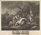 The Good Samaritan (St. Luke, Chap. 10, verse 30), William Hogarth  British, Etching and engraving