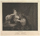 Sigismonda (Sigismunda), Benjamin Smith  British, Etching and engraving