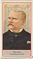 George Abel, The Baltimore Sun, from the American Editors series (N1) for Allen & Ginter Cigarettes Brands, Allen & Ginter American, Commercial color lithograph