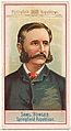 Samuel Bowles, Springfield Republican, from the American Editors series (N1) for Allen & Ginter Cigarettes Brands, Allen & Ginter  American, Commercial color lithograph