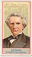 A.S. Colyar, The Nashville Daily American, from the American Editors series (N1) for Allen & Ginter Cigarettes Brands, Allen & Ginter  American, Commercial color lithograph