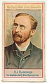 S.J. Flickinger, The Columbus Daily Ohio State Journal, from the American Editors series (N1) for Allen & Ginter Cigarettes Brands, Allen & Ginter  American, Commercial color lithograph