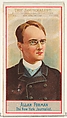 Allan Forman, The New York Journalist, from the American Editors series (N1) for Allen & Ginter Cigarettes Brands, Allen & Ginter  American, Commercial color lithograph