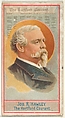 Joseph R. Hawley, The Hartford Courant, from the American Editors series (N1) for Allen & Ginter Cigarettes Brands, Allen & Ginter  American, Commercial color lithograph