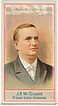 J.B. McCullagh, St. Louis Globe-Democrat, from the American Editors series (N1) for Allen & Ginter Cigarettes Brands, Allen & Ginter  American, Commercial color lithograph