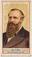 John C. New, The Indianapolis Journal, from the American Editors series (N1) for Allen & Ginter Cigarettes Brands, Allen & Ginter  American, Commercial color lithograph
