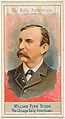 William Penn Nixon, The Chicago Daily Inter-Ocean, from the American Editors series (N1) for Allen & Ginter Cigarettes Brands, Allen & Ginter  American, Commercial color lithograph