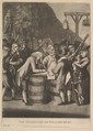 The Alternative of WIlliams-Burg, Philip Dawe  British, Mezzotint