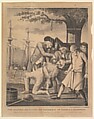 The Bostonians Paying the Excise-Man, or Tarring & Feathering, David Claypoole Johnston  American, Lithograph