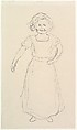 Pernille Kirkeby II (Little Norwegian Girl Running), Edvard Munch (Norwegian, Løten 1863–1944 Ekely), Lithograph