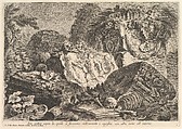 Ancient Altar on which sacrifices were performed in antiquity, surrounded by other ruins (Ara antica sopra la quale si facevano anticamente i sagrifizi, con altre ruine all'intorno), from "Prima Parte di Architettura, e Prospettive", Giovanni Battista Piranesi  Italian, Etching