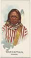 War Captain, Nambe, from the American Indian Chiefs series (N2) for Allen & Ginter Cigarettes Brands, Allen & Ginter  American, Commercial color lithograph