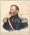 Prince Friedrich of Schwarzenberg, Josef Kriehuber  Austrian, Watercolor and gouache, graphite