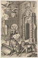Allegorical Portrait of Count Tassis, from "Les marques d'honneur de la Maison de Tassis", Cornelis Galle I  Netherlandish, Engraving