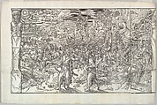 Ces Moeurs et fachons de faire de Turcz (Customs and Fashions of the Turks), Pieter Coecke van Aelst (Netherlandish, Aelst 1502–1550 Brussels), Woodcuts in a frieze of ten blocks printed on ten sheets
