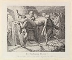 The Entombment, Johann Friedrich Overbeck  German, Steel engraving; second state