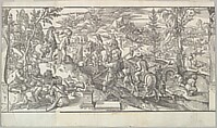 Ces Moeurs et fachons de faire de Turcz (Customs and Fashions of the Turks), Pieter Coecke van Aelst (Netherlandish, Aelst 1502–1550 Brussels), Woodcuts in a frieze of ten blocks printed on ten sheets