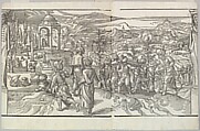 Ces Moeurs et fachons de faire de Turcz (Customs and Fashions of the Turks), Pieter Coecke van Aelst (Netherlandish, Aelst 1502–1550 Brussels), Woodcuts in a frieze of ten blocks printed on ten sheets