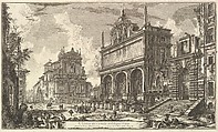 View of the Fountainhead of the Acqua Felice...., from Vedute di Roma (Roman Views), Giovanni Battista Piranesi  Italian, Etching; first state of five (Hind)