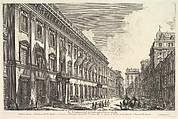 View of the Palazzo Odeschali, from Vedute di Roma (Roman Views), Giovanni Battista Piranesi Italian, Etching; before first state of five (Hind)