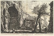The Arch of Titus (Veduta dell'Arco di Tito), Giovanni Battista Piranesi Italian, Etching