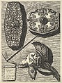 Parti in grande restaurati de' Trofei de Ottaviano Augusto (Restored detail of the Trophy of Octavian Augusto), Francesco Piranesi  Italian, Etching