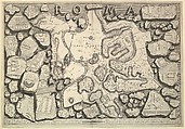 Plan of Rome..., from "Le Antichità Romane" (Roman Antiquities), Giovanni Battista Piranesi  Italian, Etching