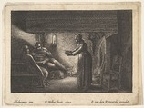 The satyr and the peasant, Wenceslaus Hollar Bohemian, Etching, first state of two