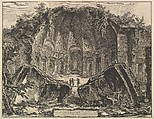 Hadrian's Villa: The Canopus (Avanzi del Tempio Dio Canopo nella Villa Adriana in Tivoli), Giovanni Battista Piranesi Italian, etching