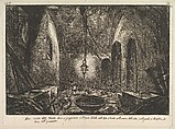 View of Pompeii (Altra veduta della Stanza dove si preparava il Bogno Caldo . . . ), Francesco Piranesi  Italian, Etching
