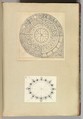 Designs for a Panel of Ornament and a Brooch, Alfred Henry Forrester [Alfred Crowquill]  British, Pen and ink