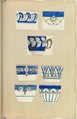 Seven Designs for Decorated Cups, Alfred Henry Forrester [Alfred Crowquill]  British, Pen and ink, watercolor