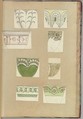 Eight Designs for Decorated Cups, Alfred Henry Forrester [Alfred Crowquill] (British, London 1804–1872 London), Pen and ink, watercolor