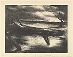 Darkness, Thomas Danaher American, Lithograph