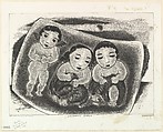 Children's Dream, George Constant  American, born Greece, Drypoint
