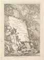 Frontispiece, from "Fifteen Etchings Dedicated to Sir Joshua Reynolds", John Hamilton Mortimer British, Etching