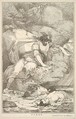 Elegy, from "Fifteen Etchings Dedicated to Sir Joshua Reynolds", John Hamilton Mortimer British, Etching