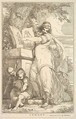 Comedy, from "Fifteen Etchings Dedicated to Sir Joshua Reynolds", John Hamilton Mortimer British, Etching
