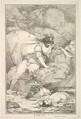 Elegy, from "Fifteen Etchings Dedicated to Sir Joshua Reynolds", John Hamilton Mortimer British, Etching