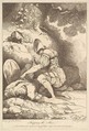 Stripping the Slain, from "Banditti Variously Employed", Robert Blyth British, Etching