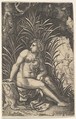 Cephalus and Procris, from "Four Mythological Scenes", Georg Pencz  German, Engraving