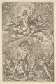 Resurrection of Christ, Melchior Meier  German, Etching