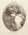 Edgar, from "Twelve Characters from Shakespeare", John Hamilton Mortimer British, Etching