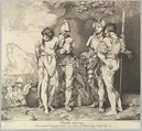 Banditti Returning, Robert Blyth British, Etching