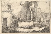 The Well, from the series Landscape Scenes, Thomas Wijck  Dutch, Etching; third state of four