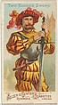 Two-handed Sword, from the Arms of All Nations series (N3) for Allen & Ginter Cigarettes Brands, Allen & Ginter  American, Commercial color lithograph