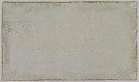 A View of Brussels from the South, with the Halle Gate at Center; verso: Landscape Sketch, Daniël Schellinks (Dutch, Amsterdam 1627–1701 Amsterdam), Black chalk, brush and gray wash, heightened with white chalk, on blue paper